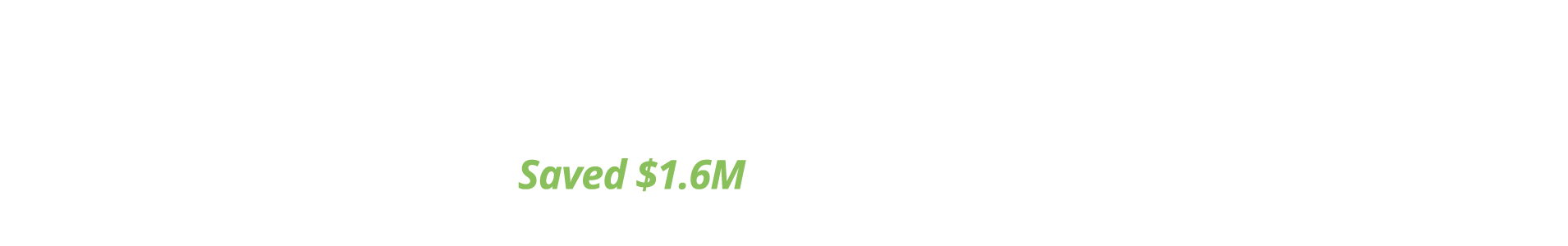 Legend Senior Living Saved $1.6 million